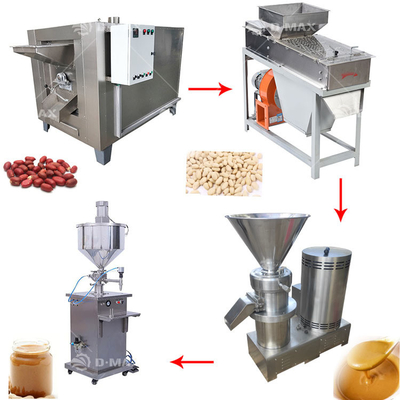 Peanut Butter Line Multi Function Colloid Milling Machine Trade Make for Production Line
