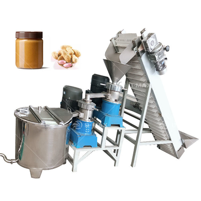26 KW Peanut Paste Grinding And Filling Machine For Peanut Processing Applications