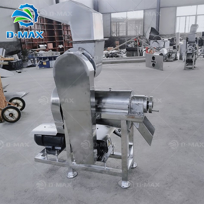 Low Consumption Spiral Vegetable Squeezer Crushing Machine for Fruit Juice Extraction