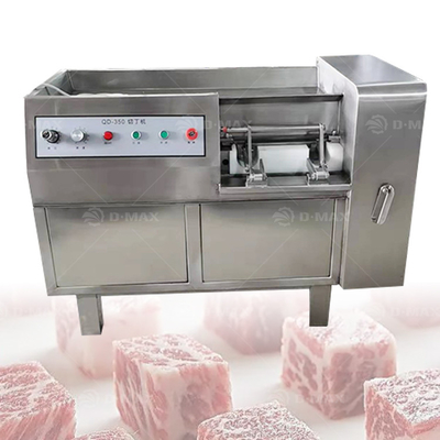 Meat Cube Cutting Machine for Frozen Pork Beef Mutton Chicken Duck Meat Dicing Processing