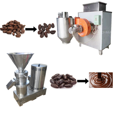 Fully Automatic Cocoa Processing Line for Cocoa Bean Processing Efficiently