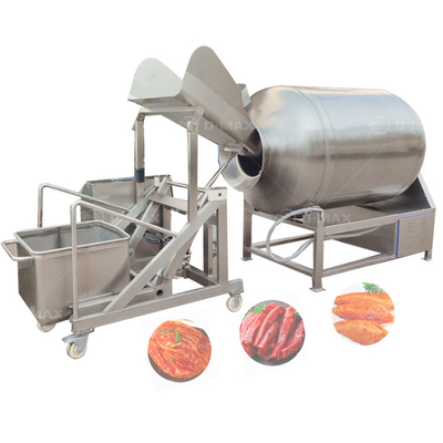 Fully Automatic Vacuum Roll Kneading Machine for Meat Marinating and Tumbling Process