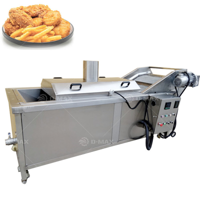 Frying Processing Line Temperature Control Batch Frying Machine for High Productivity