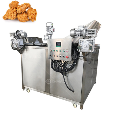 Frying Processing Line Temperature Control Batch Frying Machine for High Productivity