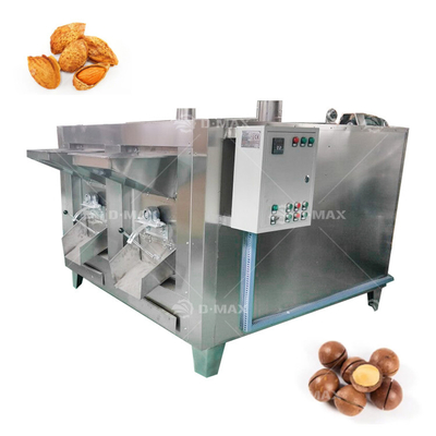 Electric Gas Multi-Function Commercial Usage Nuts Roaster with Nuts Roasting Function