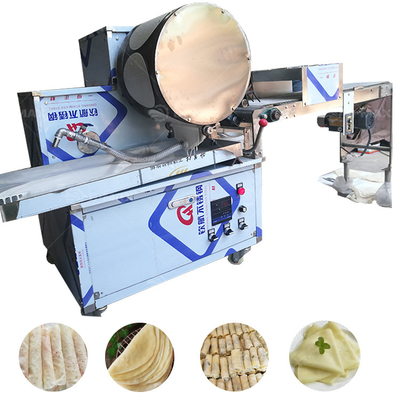 Chapati Popiah Skin Spring Roll Skin Dosa Injera Making Machine Shipping Sea Air