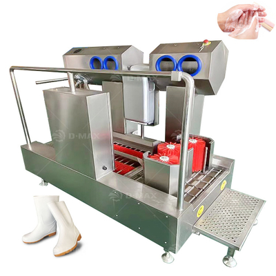 Hygiene Station Cleaning Equipment Automatic Boots Wash Stand with 6 Person/Min Speed