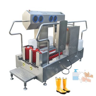 Hygiene Station Cleaning Equipment Automatic Boots Wash Stand with 6 Person/Min Speed