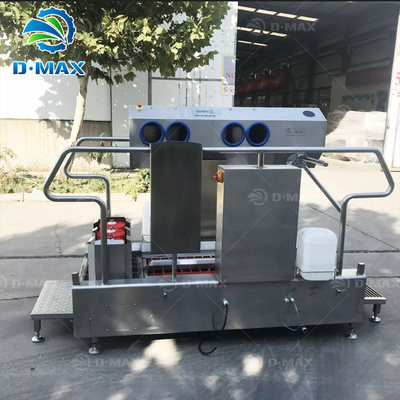 Hygiene Station Cleaning Equipment Automatic Boots Wash Stand with 6 Person/Min Speed