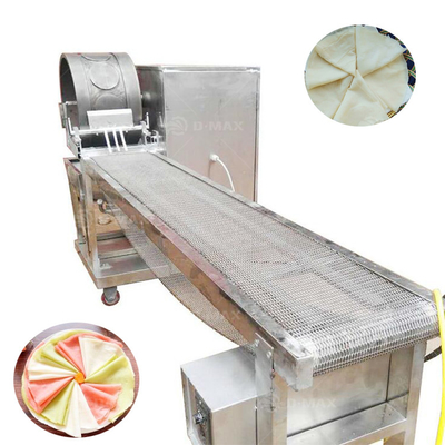 Samosa Pastry Sheet Maker Spring Roll Skin Wrapper Sheeter for High Volume Production