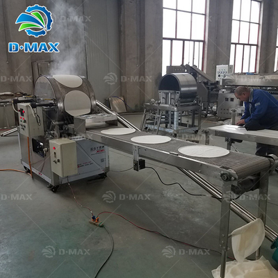 Samosa Pastry Sheet Maker Spring Roll Skin Wrapper Sheeter for High Volume Production