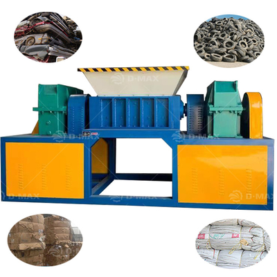 Customized Wood Double Shaft Shredder Machine for Eco-Friendly Scrap Waste Disposal