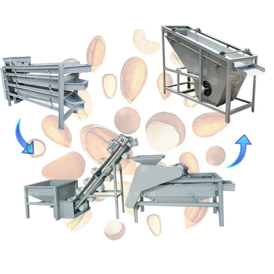 Producing Palm Kernel Cracking Machine with Almond Shell Kernel Separation Function