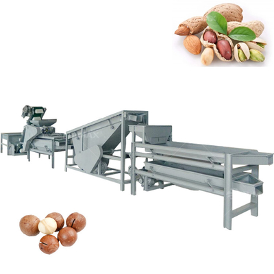 Producing Palm Kernel Cracking Machine with Almond Shell Kernel Separation Function