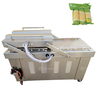 Food and Vegetable Double Chamber Vacuum Packing Machine with Adjustable Seal Width