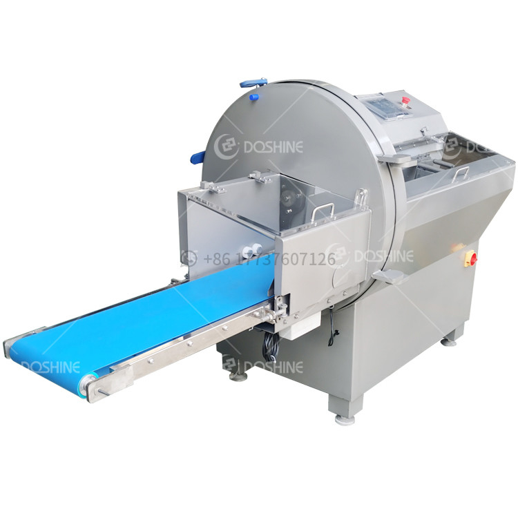Meat Processing Equipment Electric Slicer for Slicing Frozen Meat Bacon Ham and Salmon