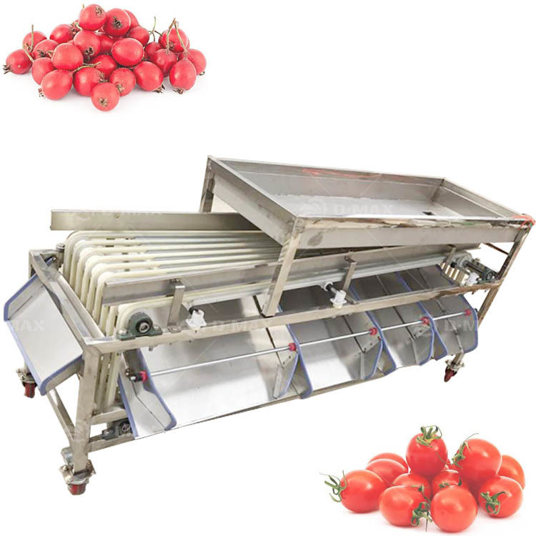 Multifunctional Orange Track Sorting Machine for Sorting Palm Jujube and Date Tomato