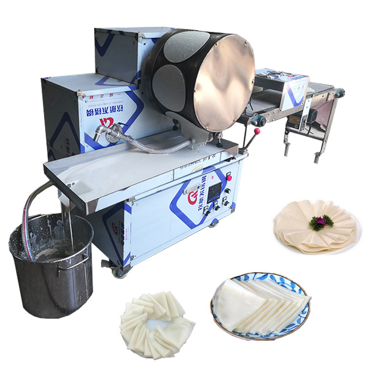 Samosa Pastry Sheet Maker Spring Roll Skin Wrapper Sheeter for High Volume Production