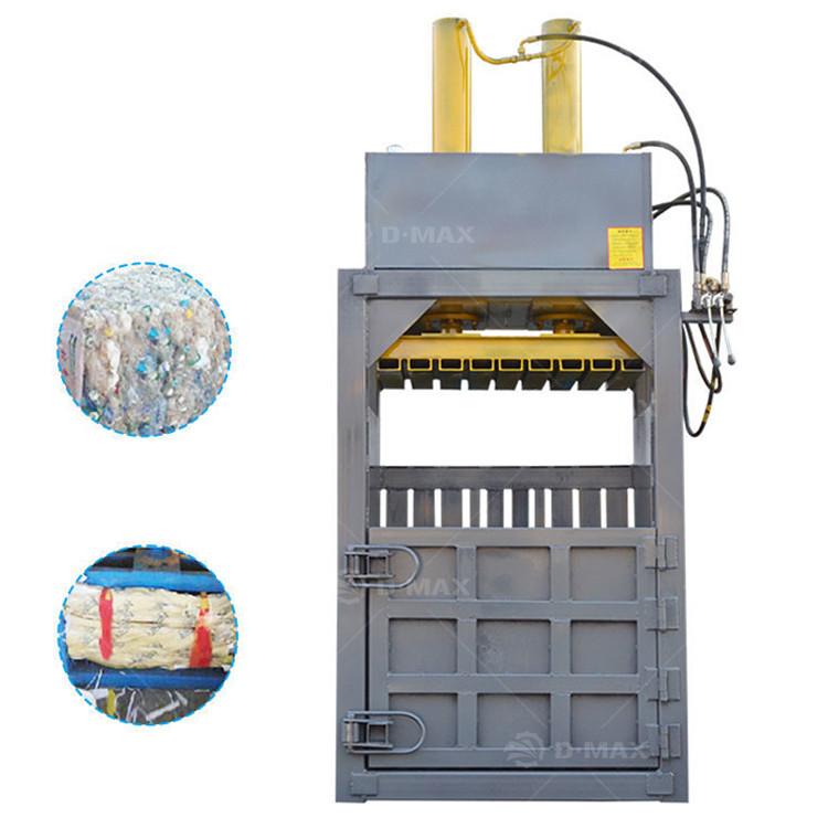High Productivity Vertical Baling Press for Recycling Waste Paper and PE Bag Film Roll
